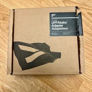 Veer Uppababy infant car seat adapters for Veer Switchback stroller frame.